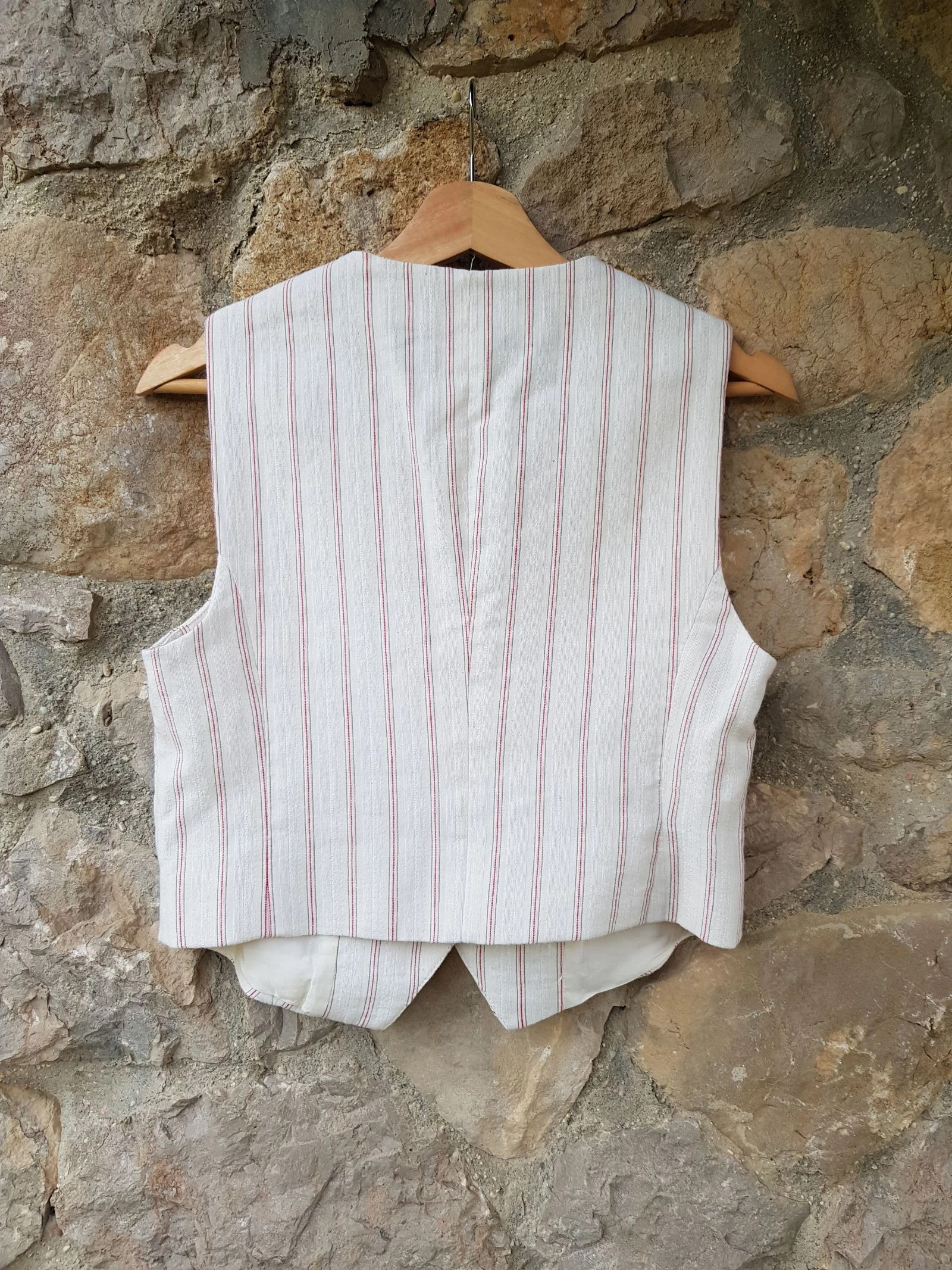 Chaleco sapateiro de riscas Zara S – photo 11